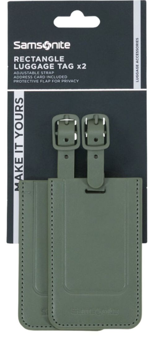 cumpără Accesoriu pentru bagaje Samsonite Ta Revolution, eticheta Pentru Bagaj x2, Verde (155592/1388) în Chișinău 