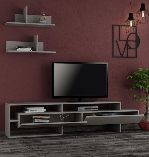 cumpără Comodă TV Trendy Gara, Mocha usoara 180x42x32cm în Chișinău 