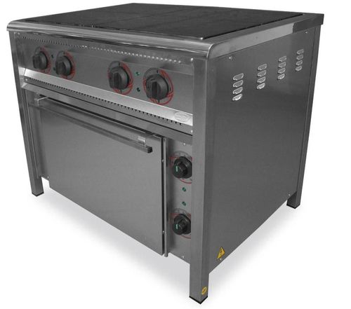 купить Плита кухонная профессиональная ARM-ECO ПЕ 4Ш Н в Кишинёве 