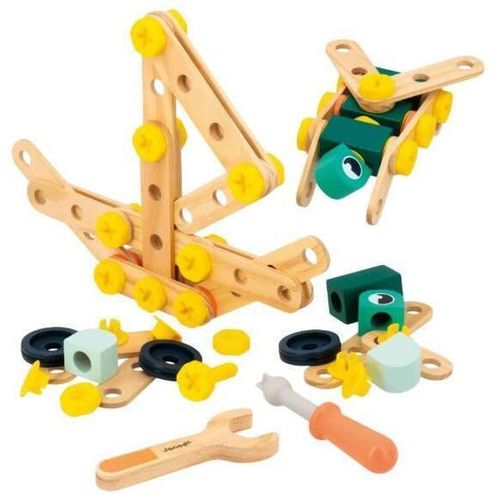 cumpără Set de construcție Janod J06454 Set de constructie Brico Kids, 100buc în Chișinău 