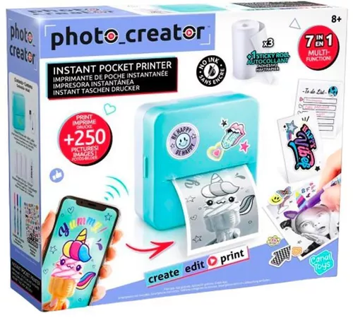 купить Набор для творчества Canal Toys Clk017cl Набор Instant Pocket Printer в Кишинёве 