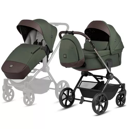 cumpără Сărucior pentru copii Tutis 2in1 GIO PLUS Muschino Olive (1552176) în Chișinău 