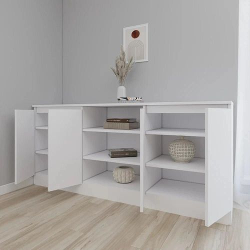 cumpără Comodă Smartex (16294) Т5 160cm Alb în Chișinău 