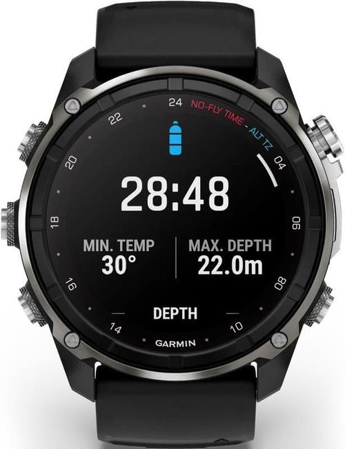 купить Смарт часы Garmin Descent Mk3i, 51mm, Bare Ti/Blk в Кишинёве 