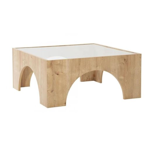 купить Журнальный столик Trendy Seine, Stejar, Transparent в Кишинёве 