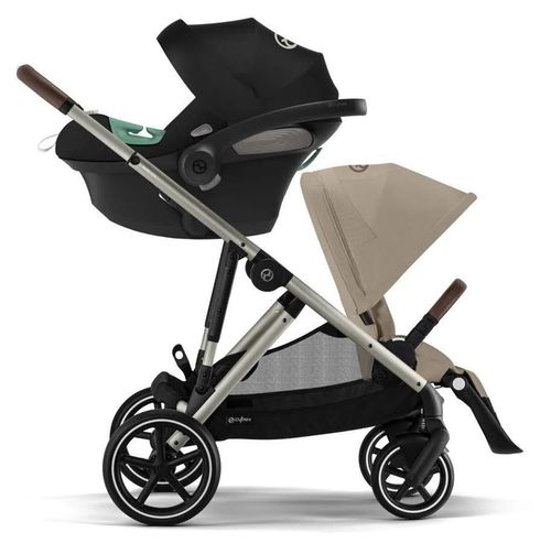 купить Детская коляска Cybex 522005243 Gazelle S TPE BP Almond Beige в Кишинёве 