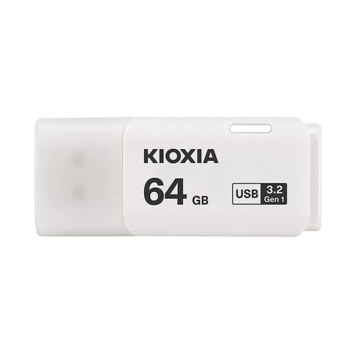 купить Память USB Flash 64GB Kioxia TransMemory U301 White (Toshiba), Plastic, Small design (Read 70 MByte/s, Write 20 MByte/s), USB 3.2 (memorie portabila Flash USB/внешний накопитель флеш память USB) в Кишинёве 