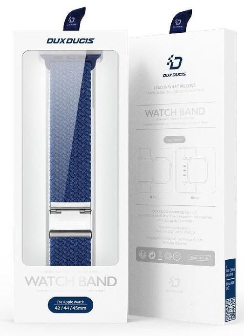 купить Ремешок Dux Ducis Mixture II Version Apple Watch 42MM/44MM/45MM, Blue в Кишинёве 