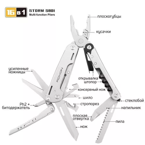 cumpără Cuțit turistic Roxon Multi Tool Storm S801S în Chișinău 