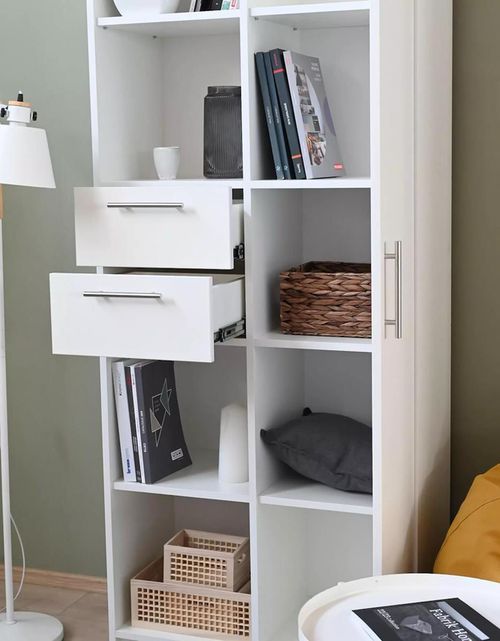 купить Офисный шкаф Fabrik Home Office-Line №4 белый ясень в Кишинёве 