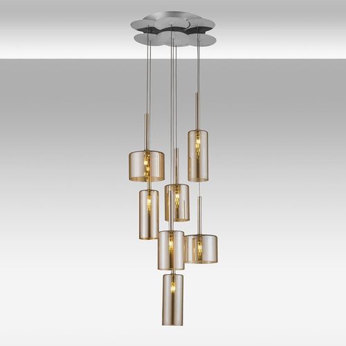 купить Освещение для помещений Ozcan Chantlier 4721-7A (медовый) в Кишинёве 