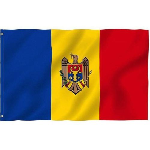 cumpără Decor miscellaneous 00-L1014520, drapel RM, 150x90 cm în Chișinău 