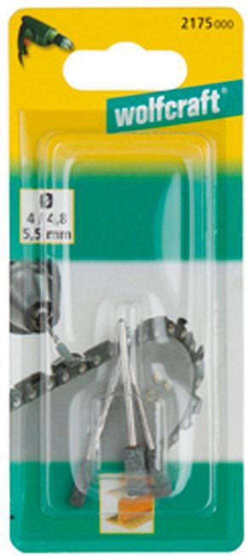 купить Набор головок, бит, насадок Wolfcraft 2175000 Set de 3 stifuri abrazive ceramice в Кишинёве 