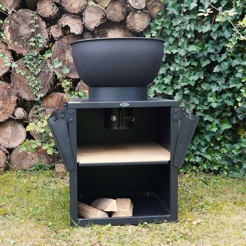 купить Мангал HEAT Outdoor Living Kjok Black (HBBQ.006) в Кишинёве 