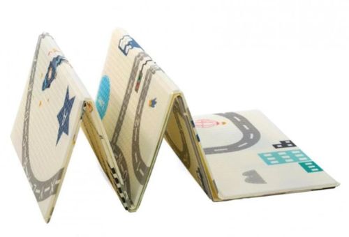 cumpără Covoraș de joacă U-Grow UG-F10120-1 Trafic rutier cu 2 fete din spumă, 180x120x1cm în Chișinău 