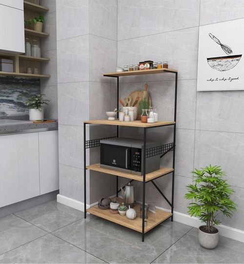 cumpără Dulap Trendy Anemon-Negru, Pin 60x124x45cm, multifunctionala (GTR006653) în Chișinău 