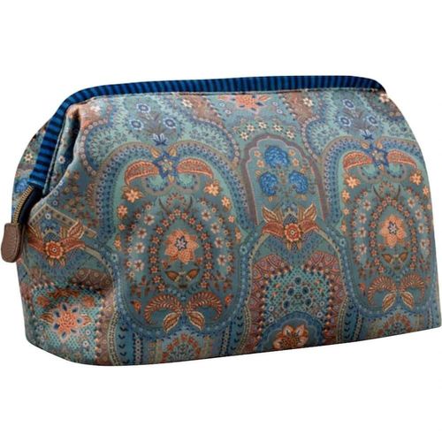 купить Несессер/косметичка Pip Studio 51.274.294 Cooper Cosmetic Purse Medium Jabali Blue 22.5x9.5x15cm в Кишинёве 
