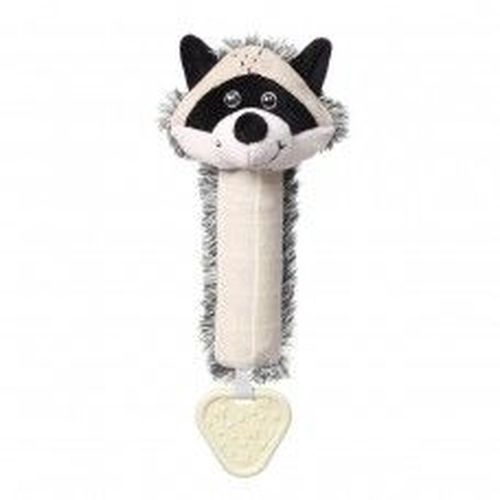 Погремушка плюшевая Babyono Racoon Rocky 