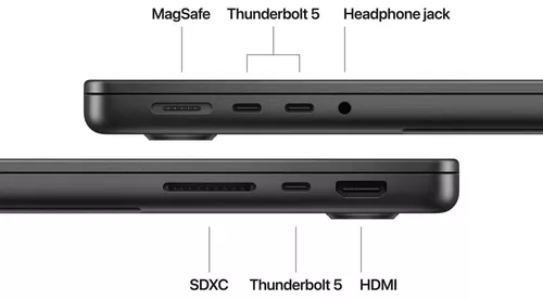 cumpără Laptop Apple MacBook Pro 14" M4 Max 14c/32g RAM 36GB SSD 1TB Space Black MX2K3 în Chișinău 