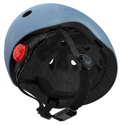 cumpără Cască de protecție Scoot&Ride 96369 Steel (cu sistem de reglare), S, 51-55cm, 3+ ani în Chișinău 