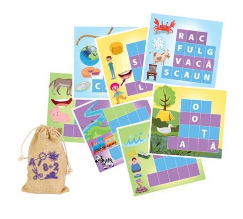 cumpără Joc educativ de masă Tactic 59135 Joc Let's Learn Letters and Words (RO) în Chișinău 