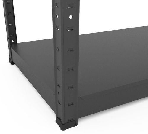 cumpără Raft de depozitare Nex Home Raft metalic Budget 1800x900x400 mm, 5 polite metal, Antracit în Chișinău 