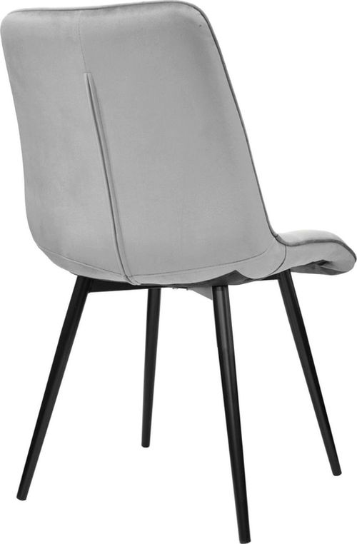 купить Стул Deco Capella Catifea Light Grey HLR14+Black-Legs в Кишинёве 