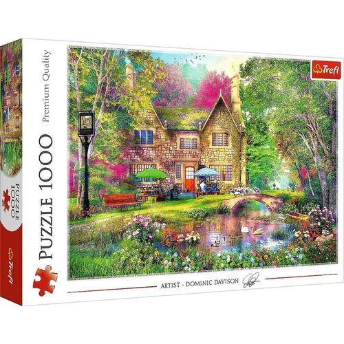 купить Пазл Trefl 10861 Puzzle 1000. Rai forestier в Кишинёве 