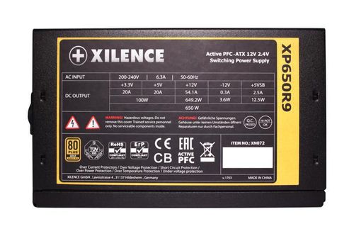 cumpără Bloc de alimentare PC Xilence XP650R9, 650W, Performance X Series în Chișinău 