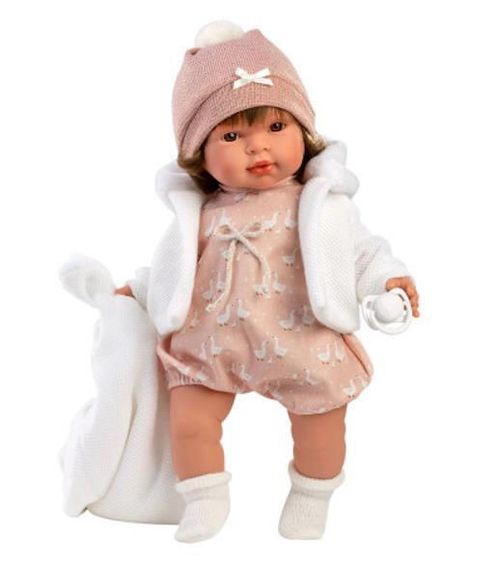купить Кукла Llorens LL 42166 Carla Llorona Con Mantita 42см в Кишинёве 