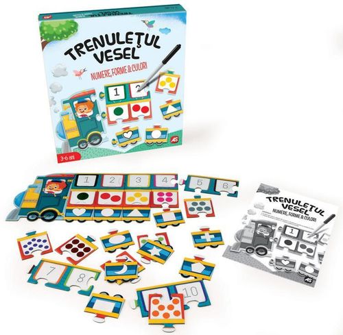 купить Головоломка Agerino 1024-50555 Agerino Trenuletul Vesel в Кишинёве 