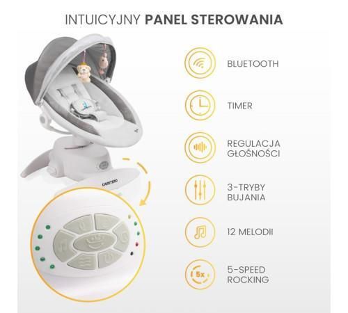 cumpără Leagăn pentru bebeluși Caretero 8005 Opti Beige în Chișinău 
