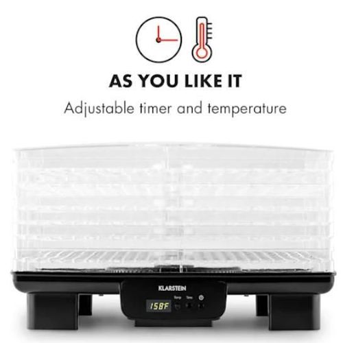 купить Сушка для фруктов Klarstein Bananarama Black в Кишинёве 