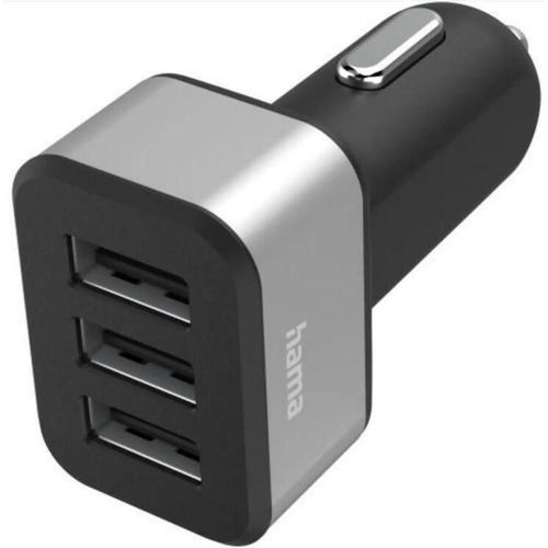 cumpără Încărcător pentru automobil Hama 223352 3-Port USB Charging Adapter for Car, 12 V / 24 V în Chișinău 