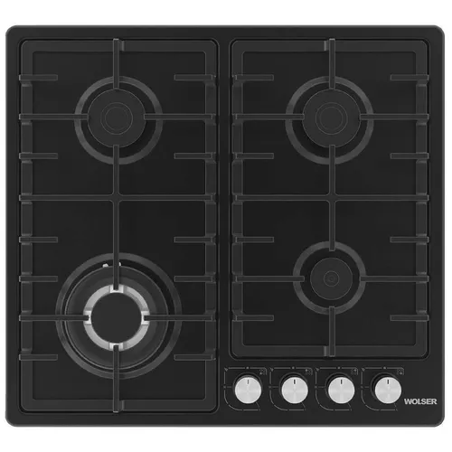 cumpără Plită încorporabilă pe gaz Wolser WL-TR 6400 BLACK Turbo FFD în Chișinău 
