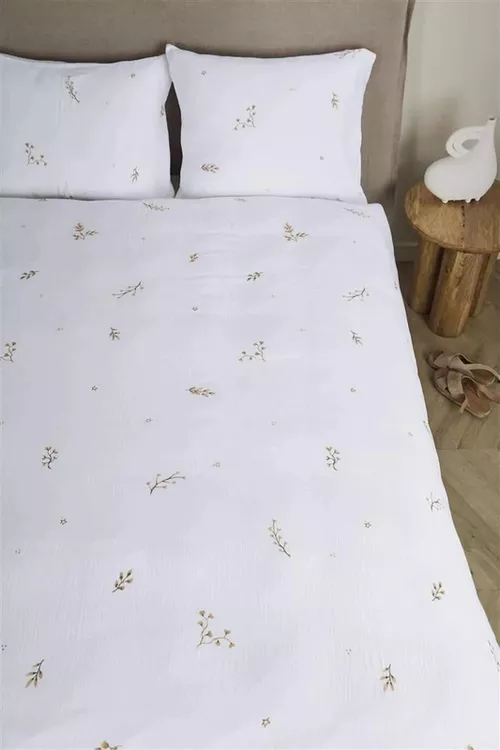 cumpără Lenjerie de pat Beddinghouse 330757 Evi 240x200/220 Natural în Chișinău 
