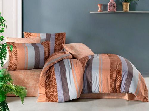 купить Домашний текстиль Promstore 53379.7 Lenjerie de pat Euro 2 NewHome Delux Satin Serra в Кишинёве 