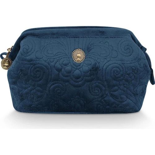 купить Несессер/косметичка Pip Studio 51.274.215 Cooper Cosmetic Purse Small Velvet Quiltey Days Blue 19x8.5x12cm в Кишинёве 