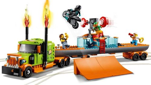 купить Конструктор Lego 60294 Stunt Show Truck в Кишинёве 