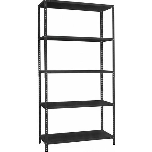 cumpără Raft de depozitare УХЛ-МАШ МС-Ч 1970х1000х400 Стеллаж модульный (5 полок) Черный în Chișinău 