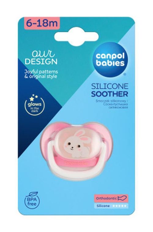 cumpără Suzetă Canpol 23/272 силик ортодонтическая 6-18 "Bunny&Company" în Chișinău 
