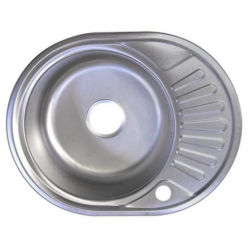 купить Мойка кухонная Rubano HD6044E incastrabila 570x450x180mm, (dreapta),inox, periat-0,8mm в Кишинёве 