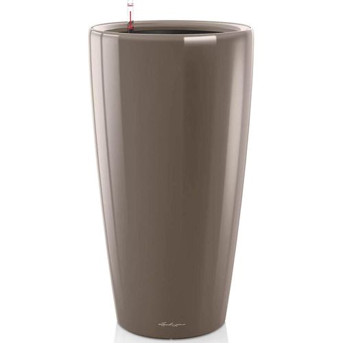 купить Цветочный горшок Lechuza Rondo Premium 40, Shiny Taupe в Кишинёве 