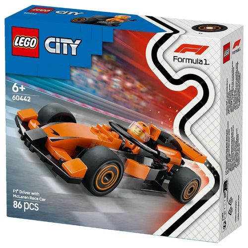 купить Конструктор Lego 60442 City Pilot de F1 într-o mașină de curse McLaren в Кишинёве 