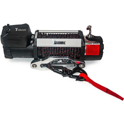 купить Лебёдка T-Max Лебедка FVT13000 фунтов 12 В с 28 метрами синтетического троса в Кишинёве 
