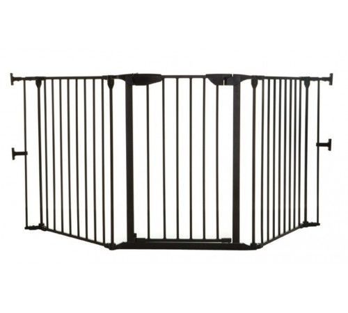 Porțile de siguranță 3 secțiuni Dreambaby Newport Adapta Gate (85,5 - 210 cm) negru 