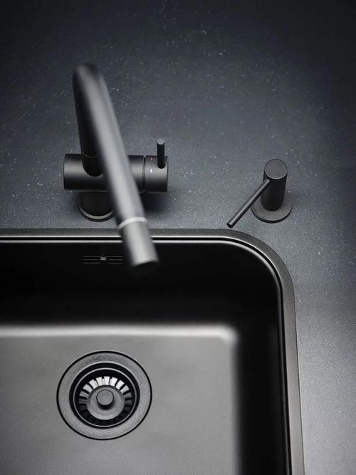 купить Аксессуар для кухонных моек Reginox R35450 Soap dispenser, Jet Black (powder coated) в Кишинёве 