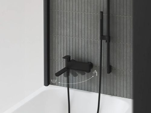 cumpără Baterie pentru cadă Ravak Baterie Chrome II cada-dus black CR II 022.20BL (X070463) în Chișinău 