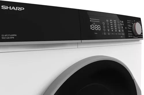 cumpără Mașină de spălat frontală Sharp ESNFL914AWNAEE în Chișinău 