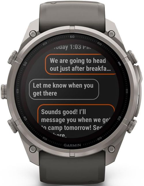 cumpără Ceas inteligent Garmin Fenix 9 Pro, 51mm, Solar, inReach,Ti, PblGy/SlvrGyBnd (010-04339-01) în Chișinău 